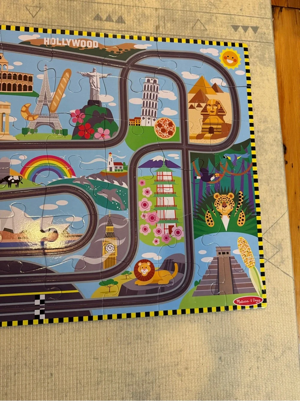 Melissa & Doug bright blue